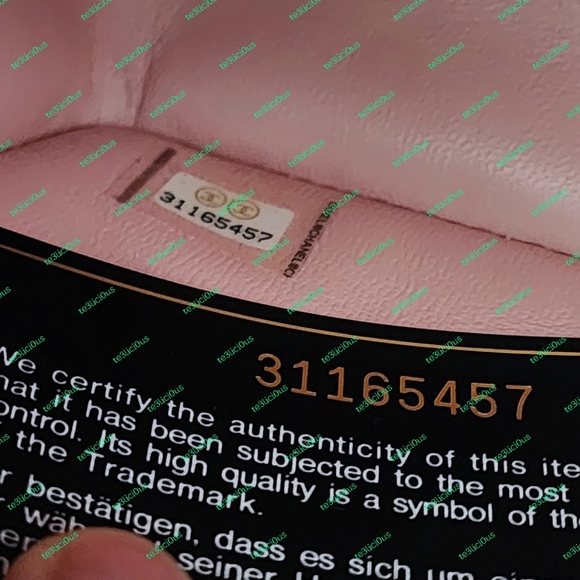 CHANEL 21s CHEVRON CAVIAR SAKURA PINK CLASSIC SMALL FLAP BAG - Picture 13 of 15